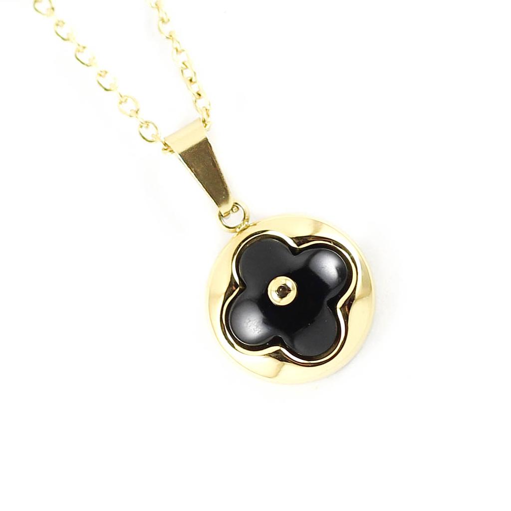 COL160817 Collar Acero dorado Modelo Variado 4